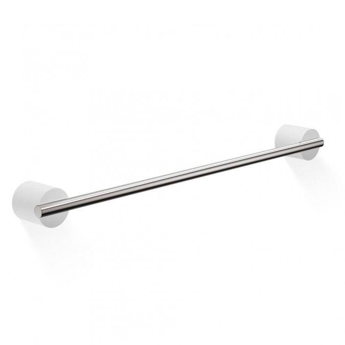 Porte-serviette mural STONE HTE45 - blanc / acier mat - Decor Walther - Valentedesign.com