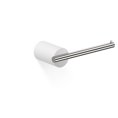 Porte-rouleau STONE TPH - blanc / acier mat - Decor Walther - Valentedesign.com