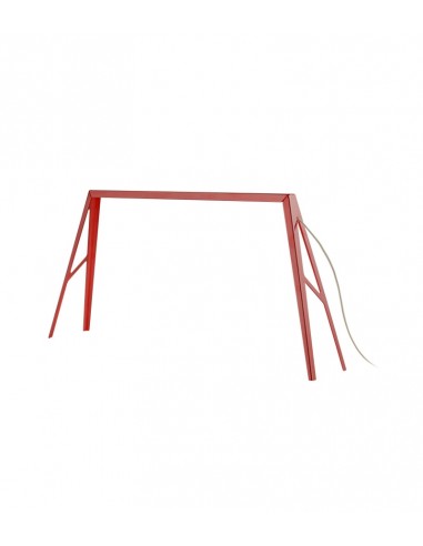 Lampe Bridge 1 rouge Foscarini - Valente Design