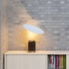 Lampe de tableTaccia Flos small size  bronze éclairée - Valente Design