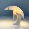 Lampe de table Biagio en marbre allumée Flos - Valente Design
