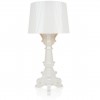 Lampe de table Bourgie  White and Gold Kartell - Valente Design de face