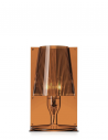 Lampe de table Take ambre  Kartell - Valente Design - de profil