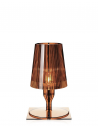 Lampe de table Take ambre  Kartell - Valente Design - de face