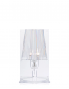 Lampe de table Take cristal  Kartell - Valente Design - de profil