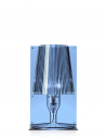 Lampe de table Take bleu  Kartell - Valente Design - de profil