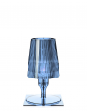Lampe de table Take bleu  Kartell - Valente Design - de face