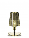 Lampe de table Take vert olive  Kartell - Valente Design - de face