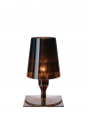 Lampe de table Take fumé  Kartell - Valente Design - de face
