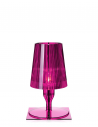 Lampe de table Take rose  Kartell - Valente Design - de face