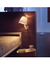 Melampo Wall gris abat-jour gris Artemide - Valente Design - éclairée en tête de lit