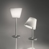 Lampe de table Melampo Night gris abat-jour gris Artemide Valente Design