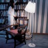 Lampadaire Melampo Floor gris abat-jour gris Artemide - Valente Design - mise en scène
