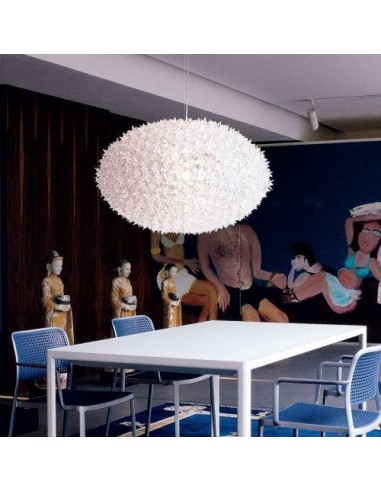 Suspension Bloom Hanging Big blanc Kartell - Valente Design - mise en scène