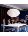 Suspension Bloom Hanging Big blanc Kartell - Valente Design - mise en scène