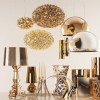Bloom Hanging Metal doré Kartell - Valente Design