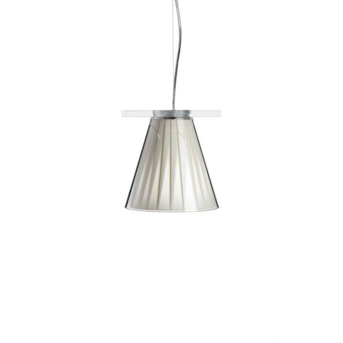 Suspension Light-Air tissu cristal-beige Kartell - Valente Design - de face