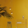 Suspension Light-Air transparent ambre Kartell - Valente Design - mise en scène