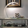 Lampe de table Taj blanc Kartell - Valente Design - éclairée sur console