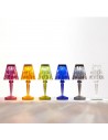 Lampes de table sans fil Battery transparent mise en scène pour la marque Kartell - Valente Design