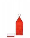 Lampe sans fil Lantern rouge Kartell - Valente Design - base