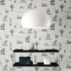 Suspension FL/Y opaque mat blanc Kartell - Valente Design - mise en scène
