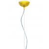 Suspension Small FL/Y Transparent jaune Kartell - Valente Design - patère