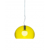 Suspension Small FL/Y Transparent jaune Kartell - Valente Design