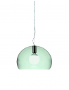 Suspension Small FL/Y Transparent vert sauge Kartell - Valente Design