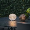 Lampes à poser PLANET cristal et fumé Kartell - Valente Design - éclairées