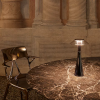 Lampe sans fil Space outdoor de Kartell -  Valente Design - table extérieure