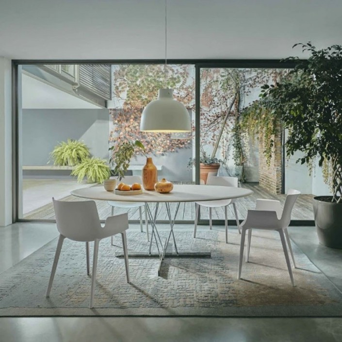 Suspension Bellissima blanc opaque - Kartell Valente Design - mise en scène