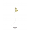 Lampadaire K-LUX structure noire abat-jour vert Kartell - Valente Design