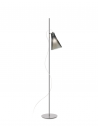 Lampadaire K-LUX structure grise abat-jour fumé Kartell - Valente Design