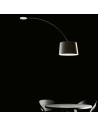 Plafonnier Twiggy noir Foscarini - Valente Design mise en scène éclairé au dessus d'une table