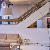 Lampadaire Twice as Twiggy blanc Foscarini - Valente Design - mise en scène éclairé