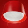 Lampadaire Twice as Twiggy rouge détails Foscarini - Valente Design - détails