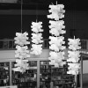Suspensions Big Bang XL blanche Foscarini - Valente Design - composition
