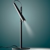 Lampe de table Magneto noir Foscarini - Valente Design éclairée