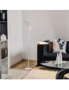 Lampadaire Magneto blanc Foscarini - Valente Design - mise en scène salon