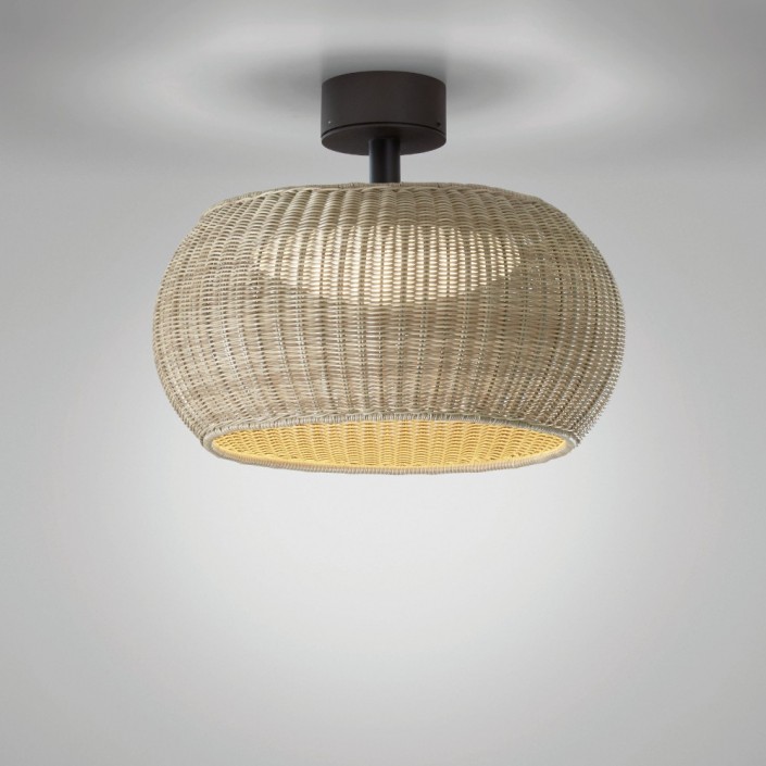 Plafonnier Perris PF/47 Outdoor beige Bover - Valente Design