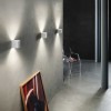 Applique / Plafonnier Laser Cube 10x10 blanc Lodes Studio Italia Design - Valente Design - mise en scène couloir