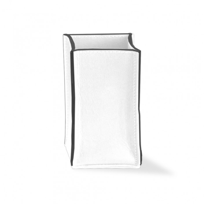 Boîte multi-usage Nappa KOE - blanc neige - Decor Walther - Valentedesign.com