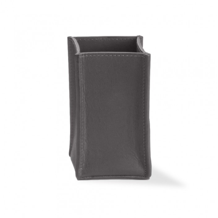 Boîte multi-usage Nappa KOE - gris fumé - Decor Walther - Valentedesign.com