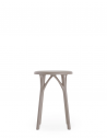 Tabouret A.I. hauteur 45 cm gris Kartell Philippe Starck - Valente Design - de face