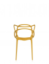 Chaise MASTERS moutarde Kartell - Valente Design - vue de dos