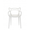 Chaise MASTERS blanc Kartell - Valente Design - vue de face