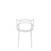 Chaise MASTERS blanc Kartell - Valente Design - vue de dos