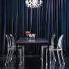 Chaise VICTORIA GHOST cristal Kartell - Valente Design mise en scène table salle à manger