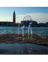 Chaise LOUIS GHOST cristal Kartell - Valente Design au bord du grand canal